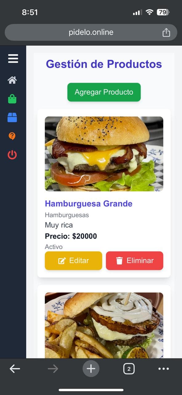 Gestión de productos